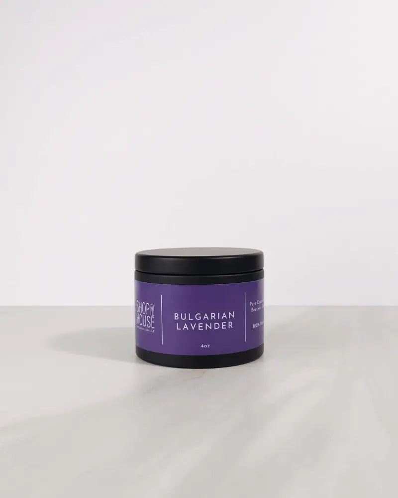Bulgarian Lavender Candle Tin - Shophouse Studio