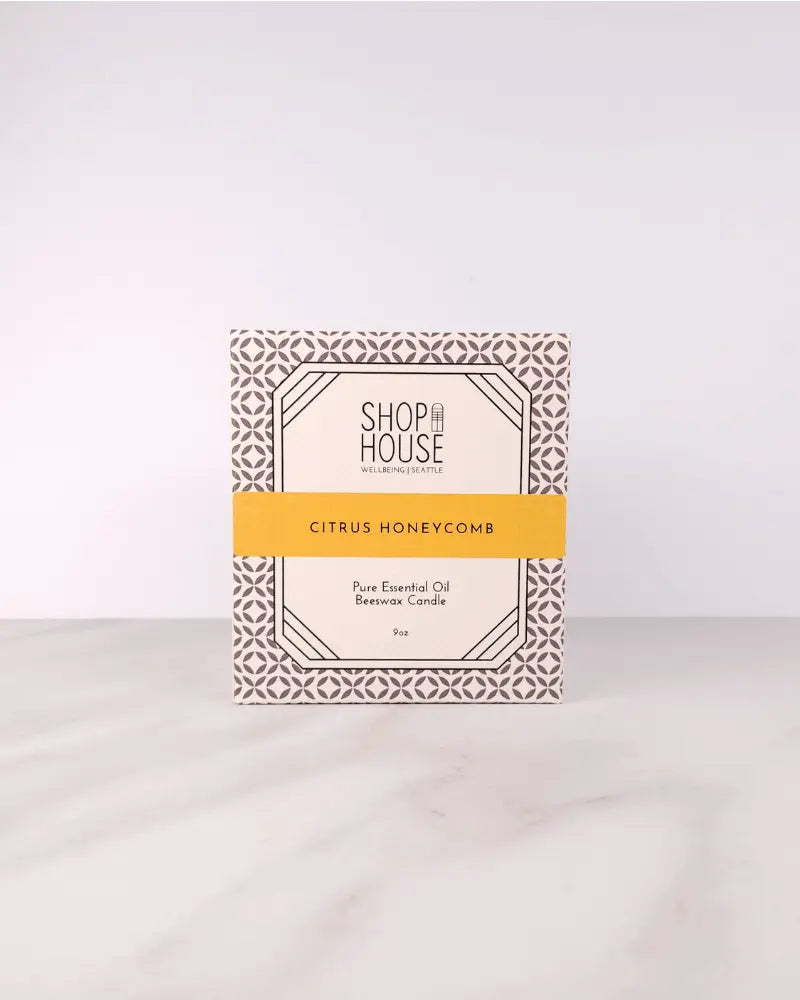 Citrus Honeycomb Candle Jar - Shophouse Studio
