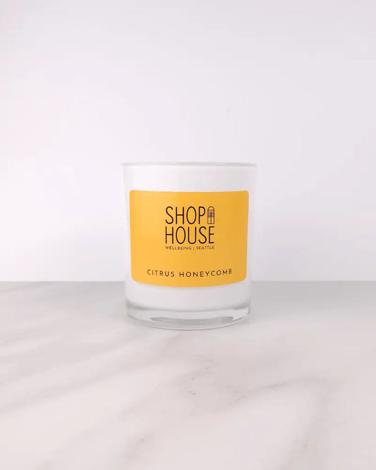 Citrus Honeycomb Candle Jar - Shophouse Studio