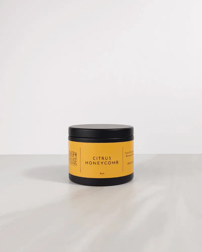 Citrus Honeycomb Candle Tin - Shophouse Studio