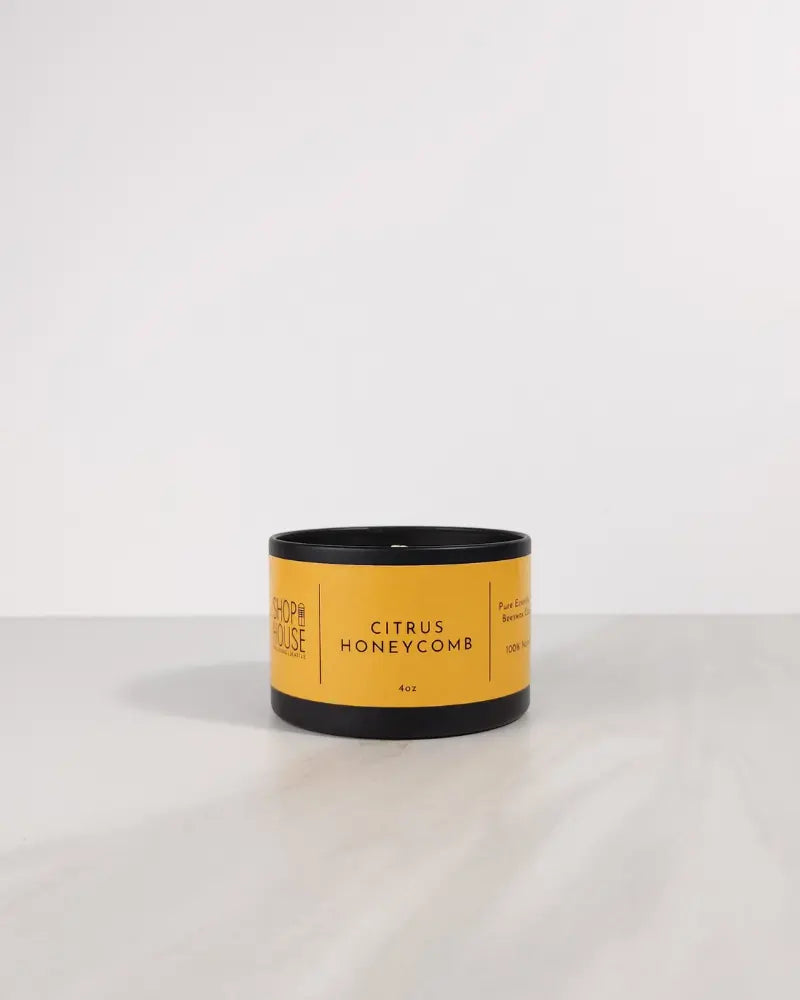 Citrus Honeycomb Candle Tin - Shophouse Studio
