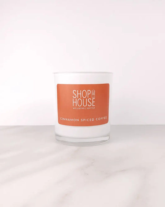 Cinnamon Spiced Coffee Candle Jar - Shophouse Studio