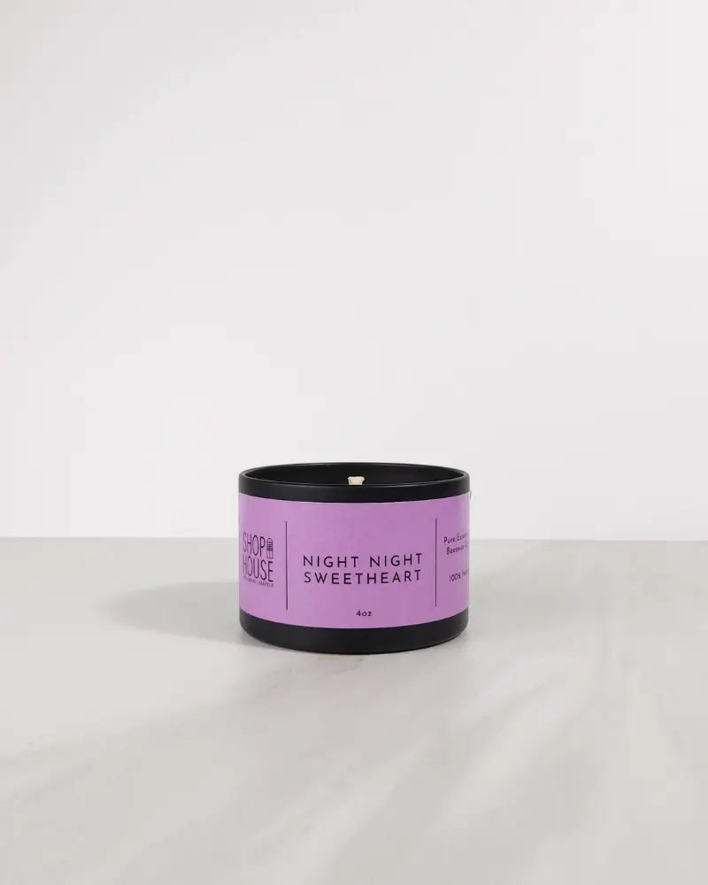 Night Night Sweetheart Candle Tin - Shophouse Studio
