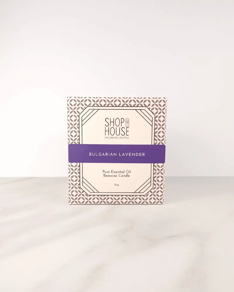 Bulgarian Lavender Candle Jar - Shophouse Studio