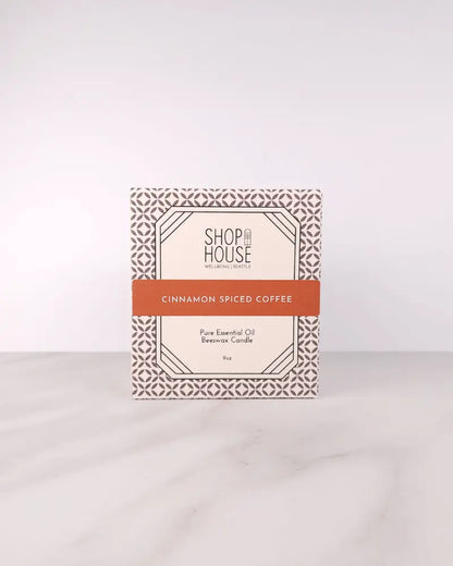 Cinnamon Spiced Coffee Candle Jar - Shophouse Studio