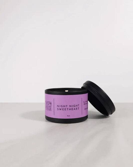 Night Night Sweetheart Candle Tin - Shophouse Studio